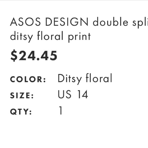 ASOS DESIGN double split maxi skirt - Picture 5 of 10